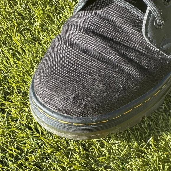 Dr. Martens Black Canvas Boots - Picture 10 of 15